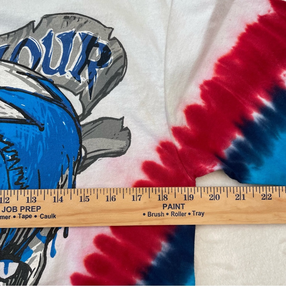 VTG 2003 Grateful Dead Liquid Blue Steal Your Face USA Graphic T-Shirt Mens Sz M - Picture 7 of 11